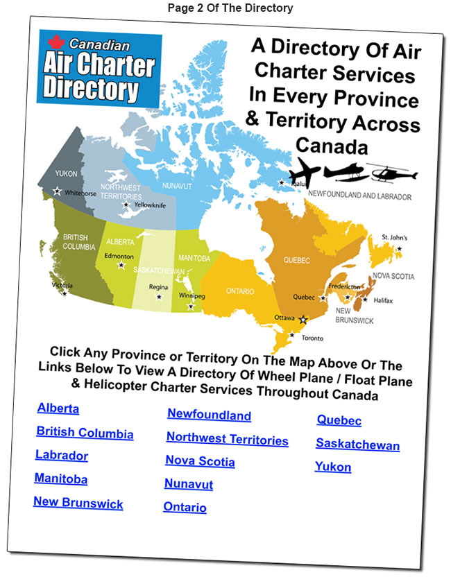Pickle Lake Ontario  Air Charter Flights